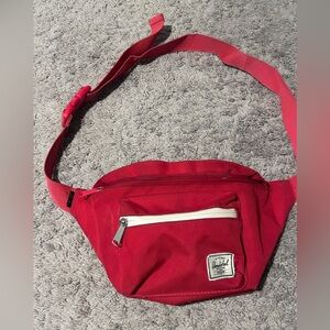 HERSCHEL Fanny pack. Red.